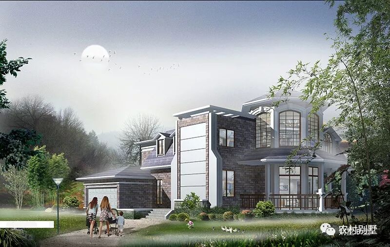 美得过分了吧！5套经典二层户型被热议，造价25万起，秒杀欧美