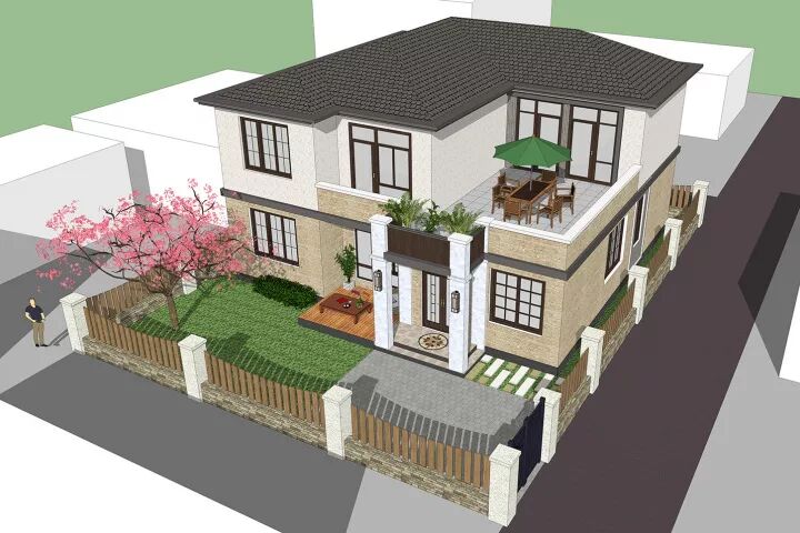 【分享】新中式风格的别墅就是这么好看