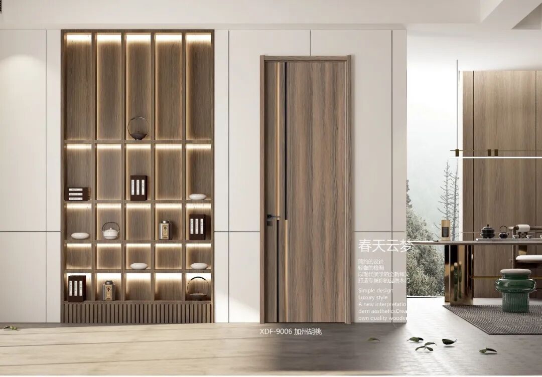 先德福木门丨以艺术美学心态去讲解生活品性！