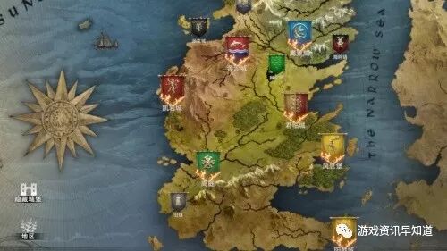 权力的游戏地图及势力分布_势力和权力_势力范围地图