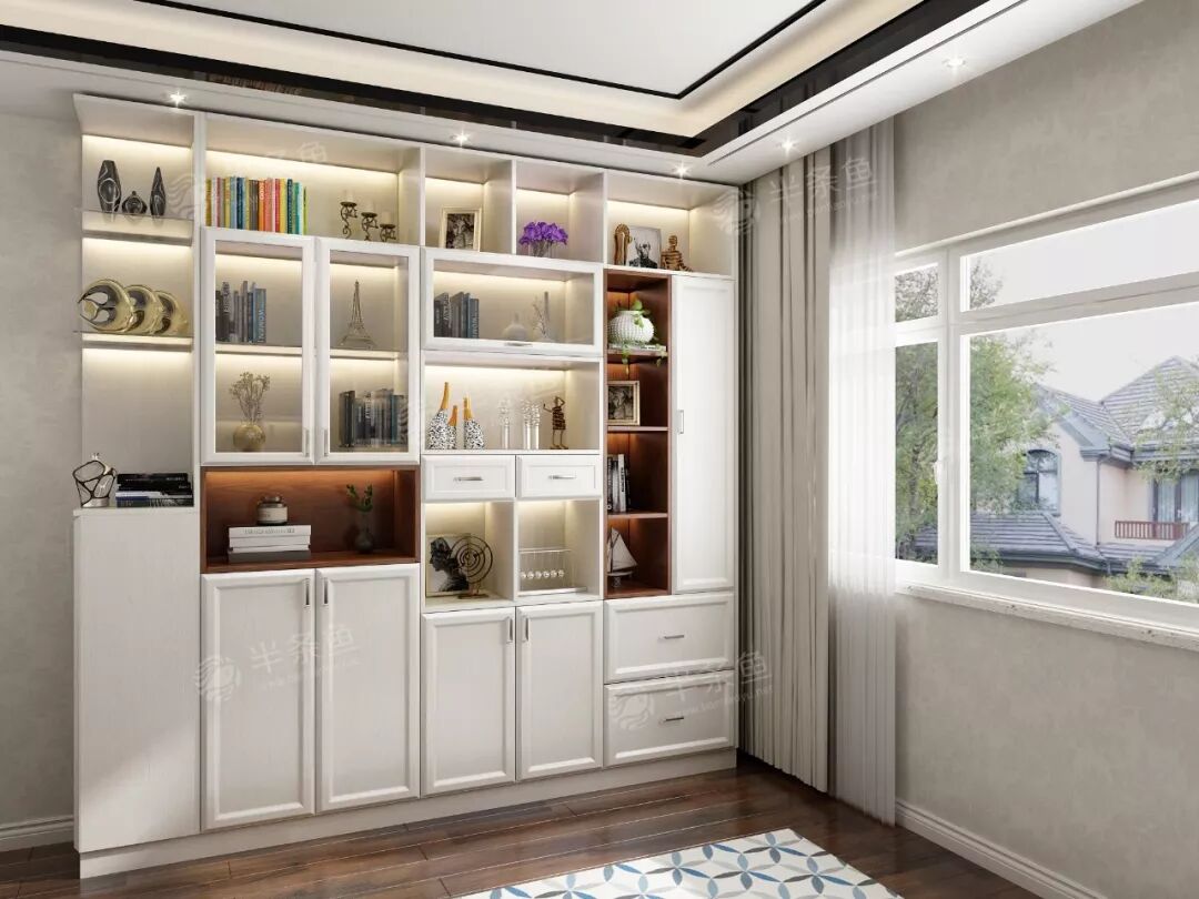 全新书房设计，品味黄金书屋