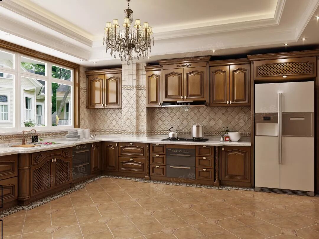 大气欧式橱柜，奢华高贵典雅