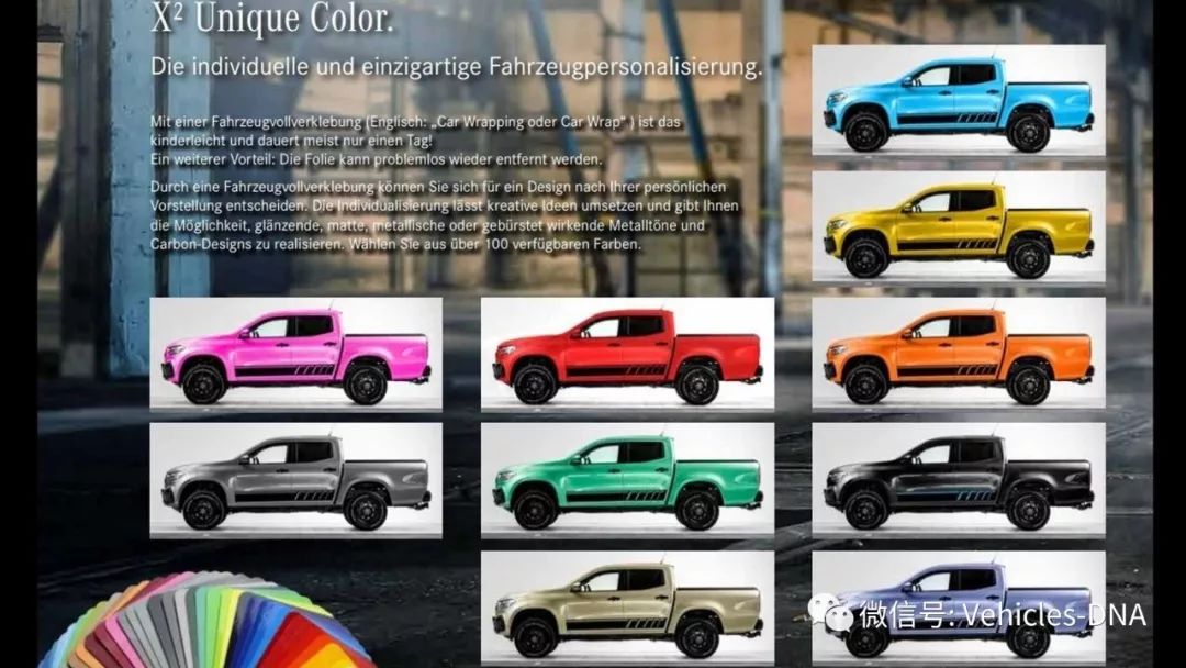 給你點顏色  賓士X-ClassX²個性配色定制套裝發布 汽車 第4張