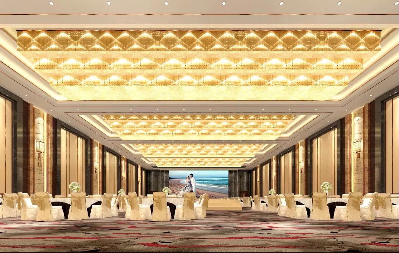 典雅豪华的多功能宴会厅