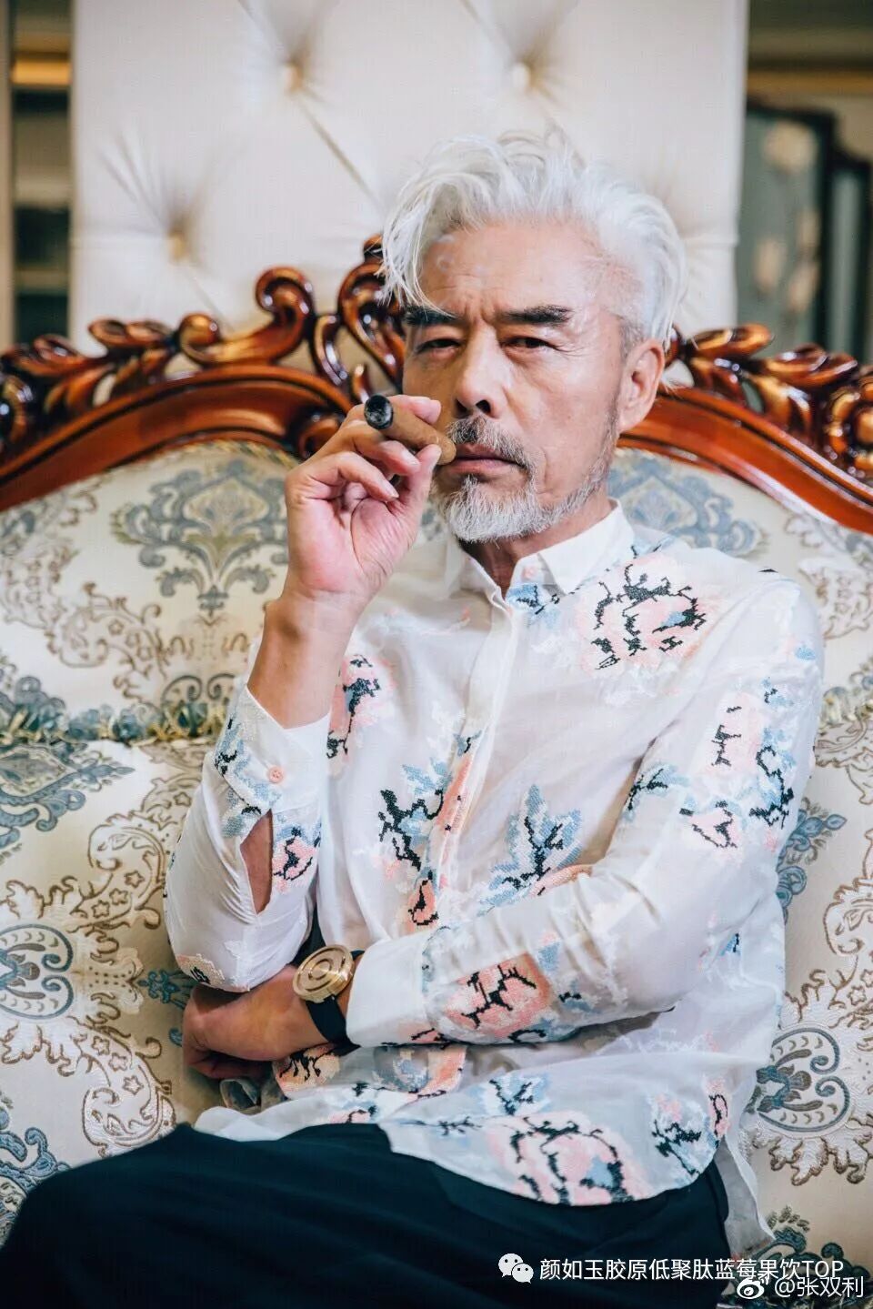 "最潮大爷"张双利中国走在时尚潮流前沿的基本就没小鲜肉什么事了