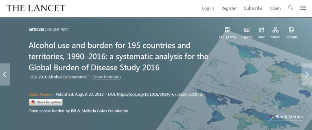 适量饮酒有利健康？每一滴酒，都在损害你的健康！