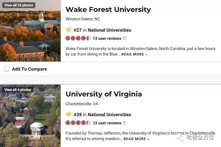 【教育】美国大学排名大不同,你该用哪一个？|  HS2 ACADEMY 全方位教育机构