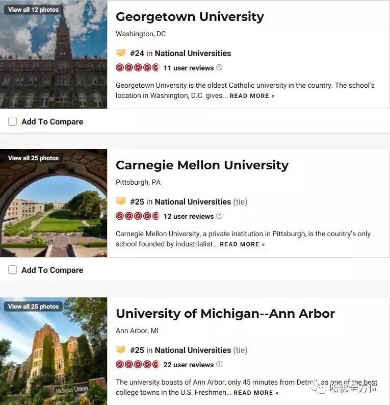 【教育】美国大学排名大不同,你该用哪一个？|  HS2 ACADEMY 全方位教育机构