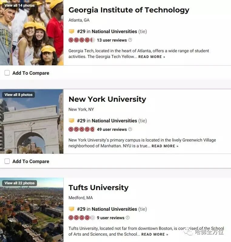 【教育】美国大学排名大不同,你该用哪一个？|  HS2 ACADEMY 全方位教育机构