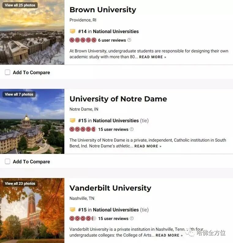 【教育】美国大学排名大不同,你该用哪一个？|  HS2 ACADEMY 全方位教育机构