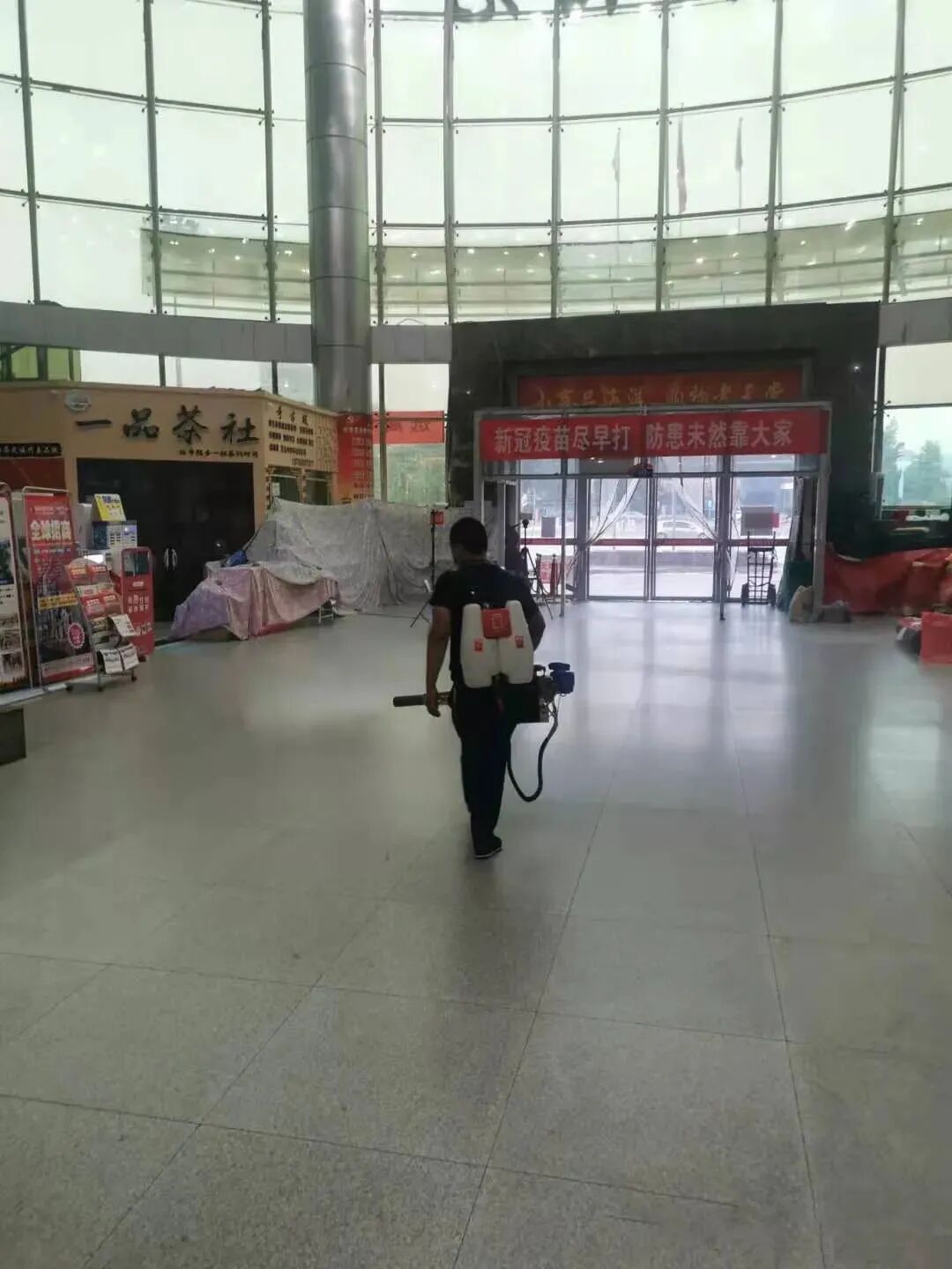 抗击疫情，集团济南金田市场在行动！