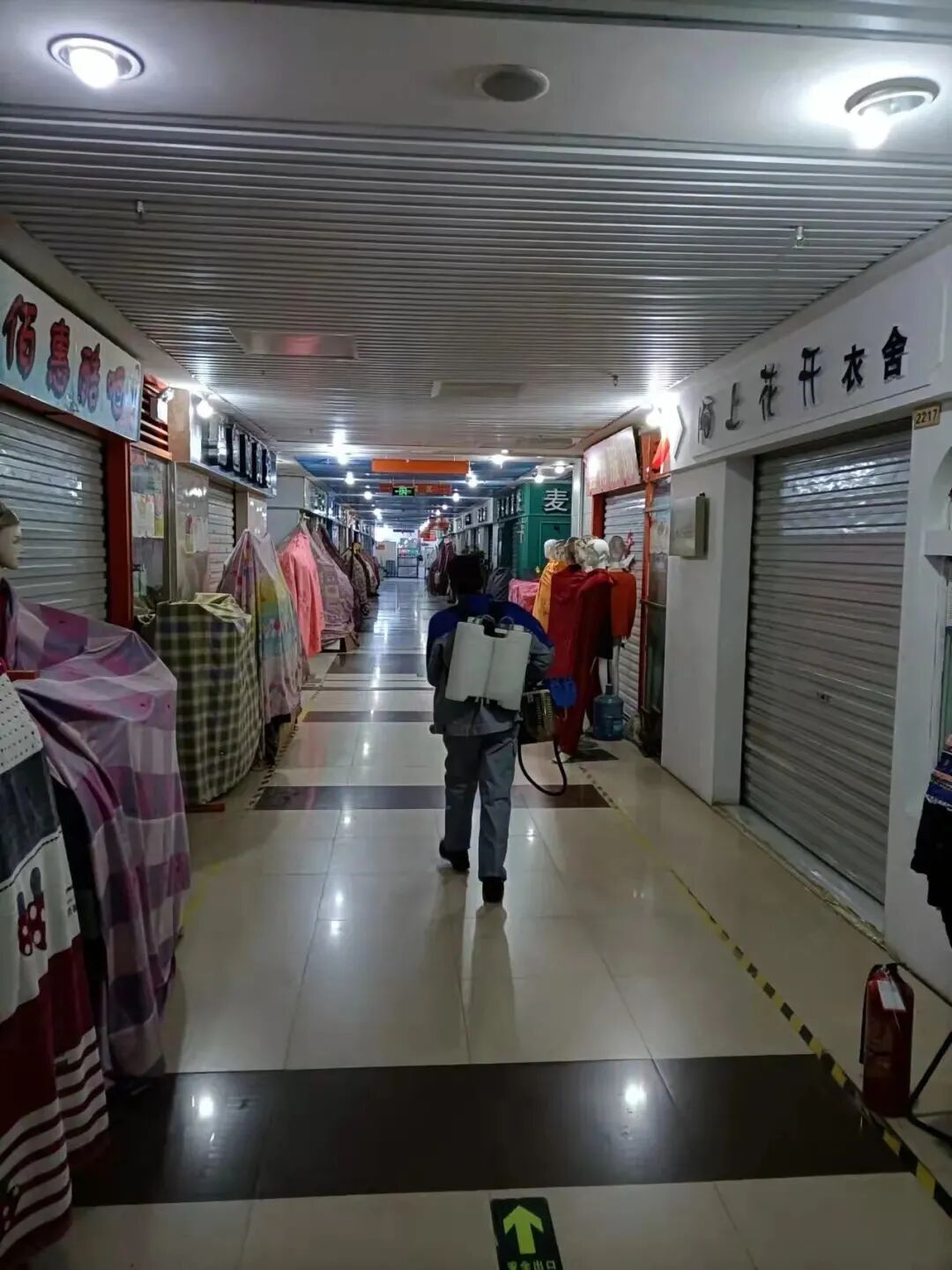 抗击疫情，集团济南金田市场在行动！