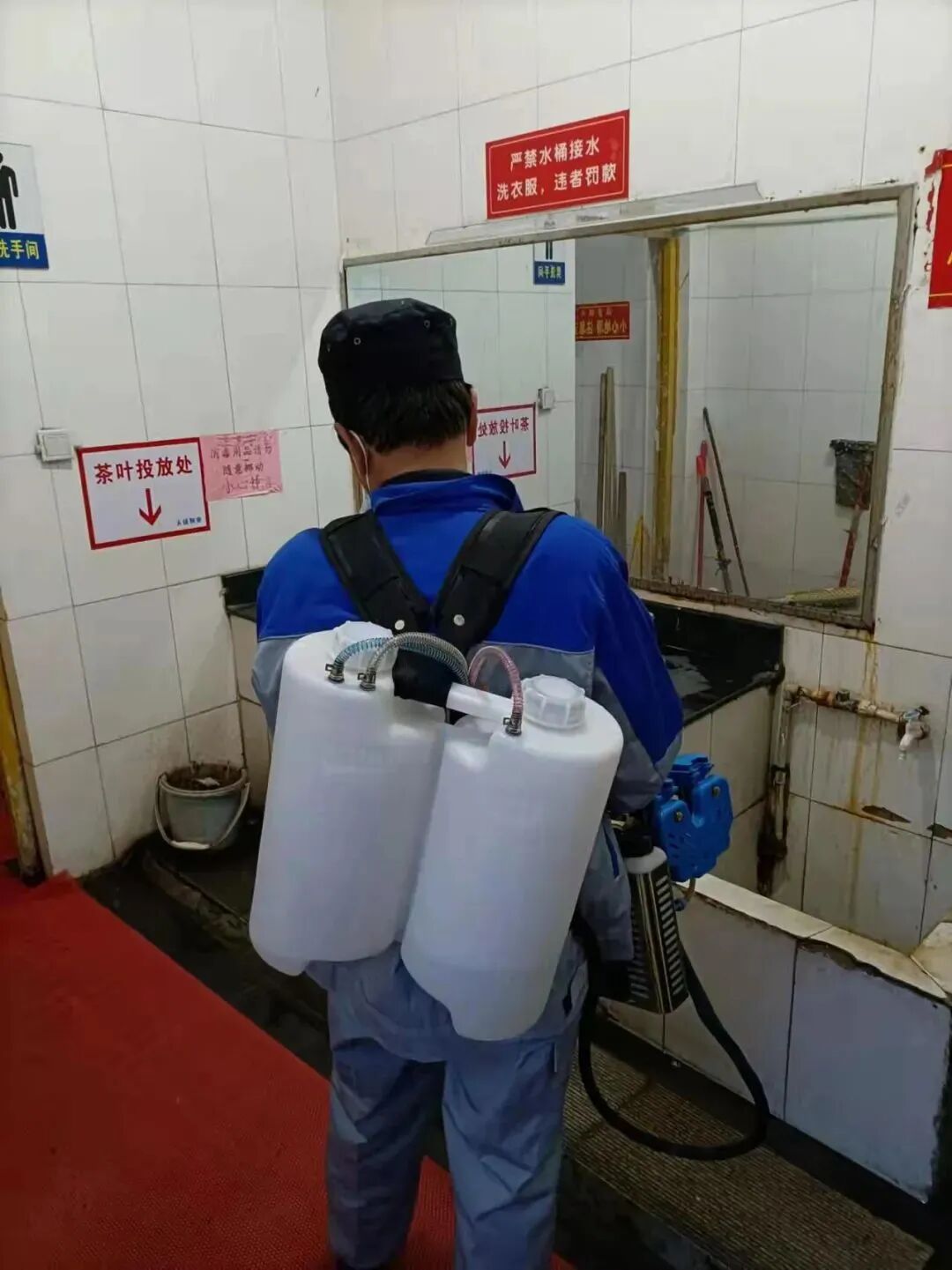 抗击疫情，集团济南金田市场在行动！