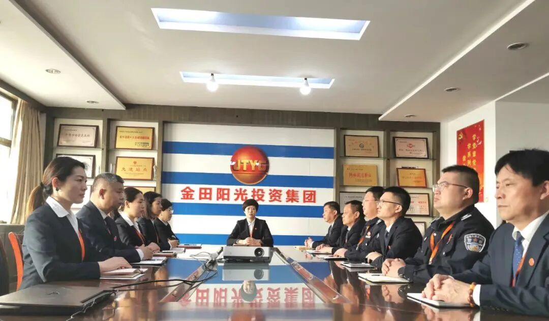 抗击疫情，集团济南金田市场在行动！