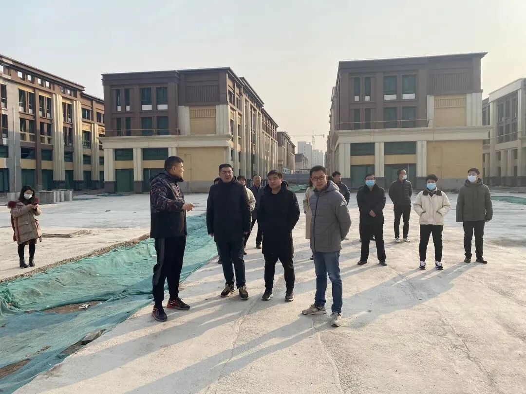 吹响“集结号”，打响“发令枪”！集团董事局主席金位海先生带队对邯郸金田阳光城进行全方位大检查！