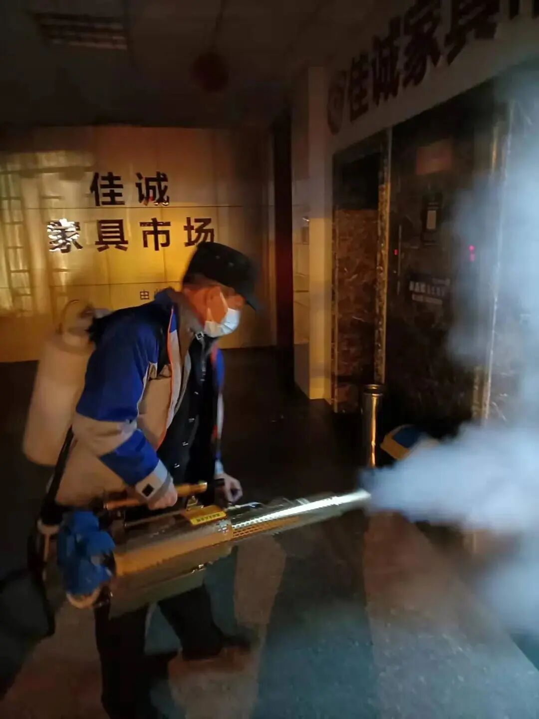 年货季丨集团济南金田市场：抗疫防护不松懈，保障安心购物环境