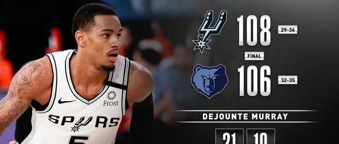 杀破黎明，喜提连胜，开启季后赛模式的马刺你们怕了吗？