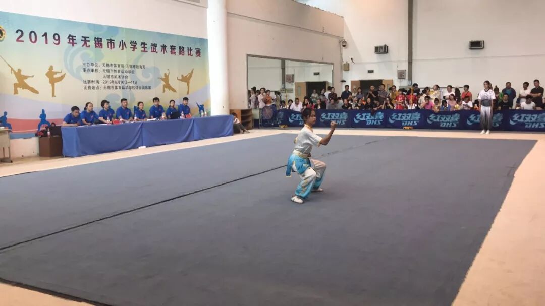 1冠5亚3季 江阴这群孩子称雄无锡市小学生武术套路赛