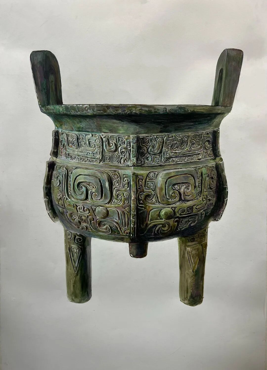 鲁美附中2023级素描静物作品展与2022级精微素描展