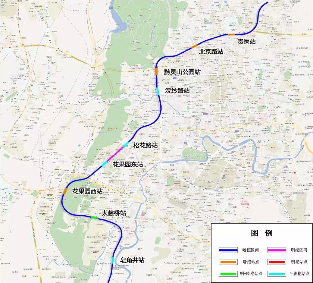 貴陽地鐵3號線花果園西站將於4月20日開始動工建設