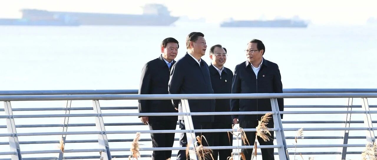 习近平赴江苏南通考察长江生态
