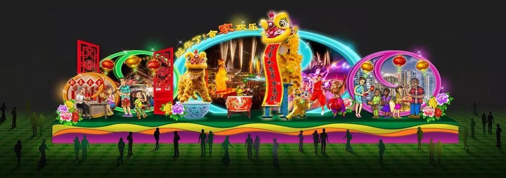 赏灯会、看烟花、品美食，新加坡充满中国年味！