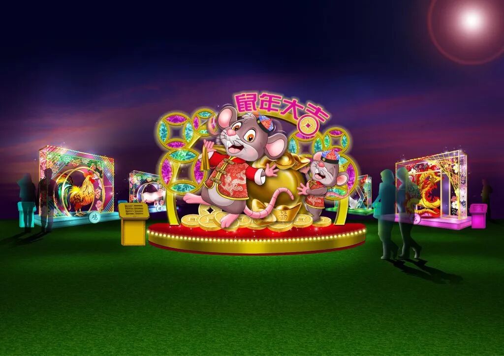 赏灯会、看烟花、品美食，新加坡充满中国年味！