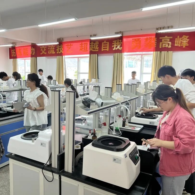 領拓聚焦 | 全國大學生金相技能大賽正在火熱進行中