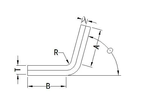 钣金工艺：非常全的钣金展开计算及工艺处理方法的图2