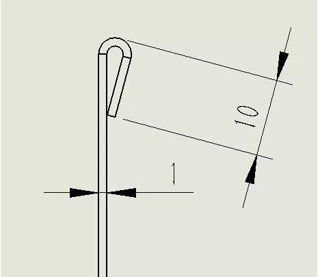 【钣金设计】钣金压死边加工方法，了解一下！的图8