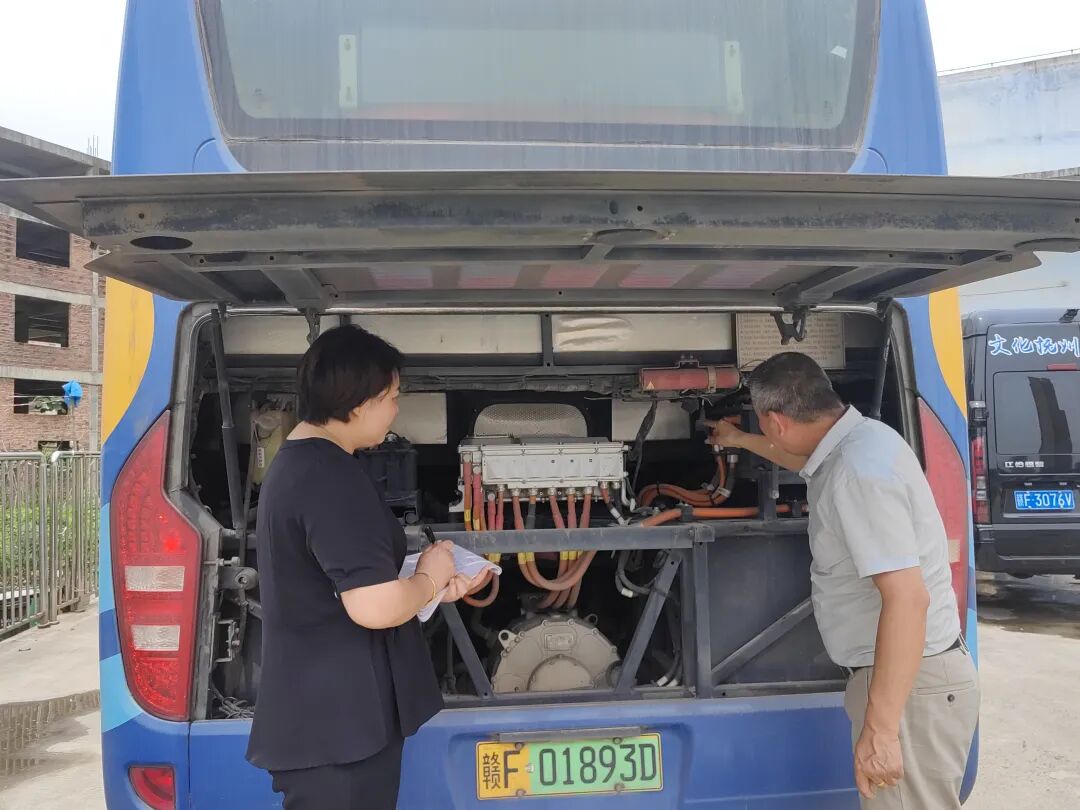 撫州長運(yùn)：樂安分公司開展端午前安全排查