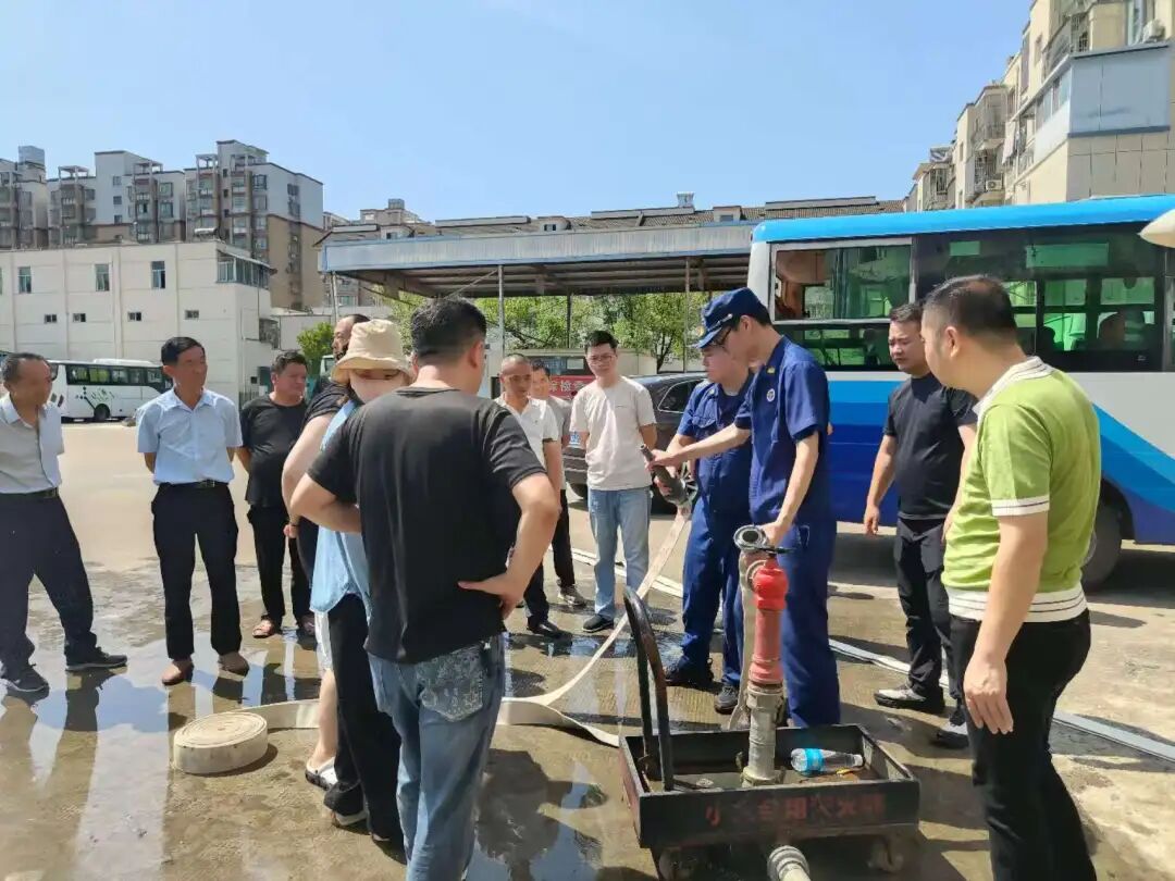 九江長運：瑞昌公司開展消防演練與安全宣傳活動