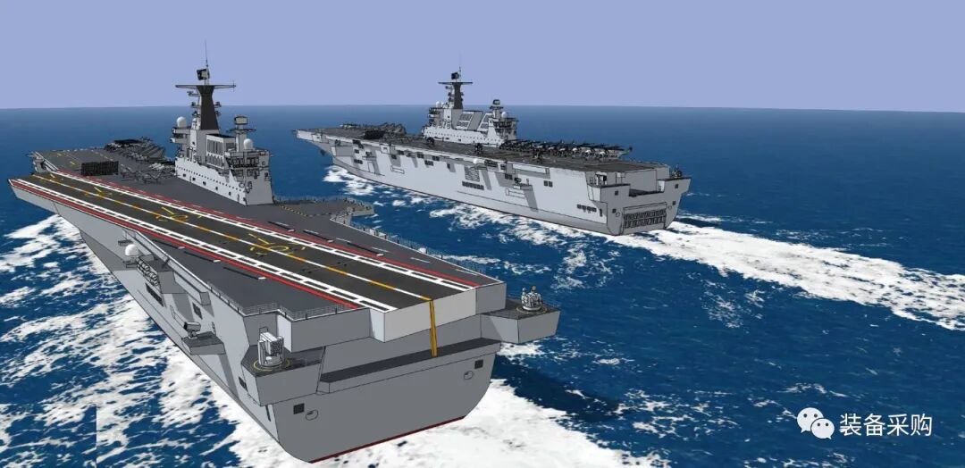 美报告076登陆舰为无人机航母，吨位堪比辽宁舰！的图3