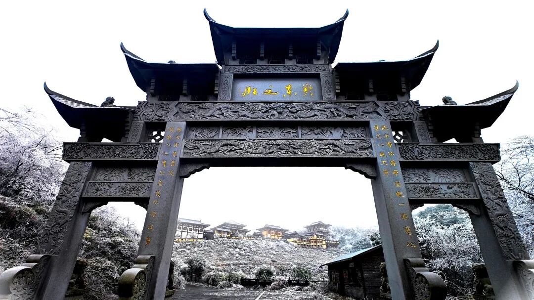 贵定阳宝山迎来今年入冬后首场雾凇景观多图奇妙震撼