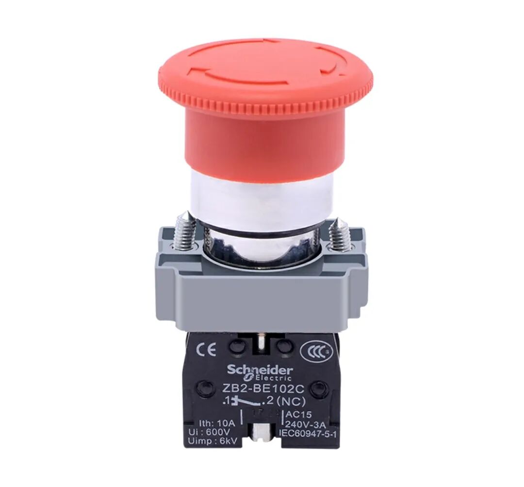 急停在PLC电路中，到底是接常开触点，还是常闭触点？的图1