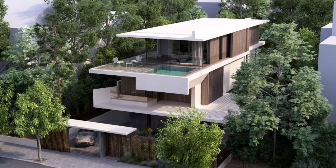 极简度假别墅粗犷的高级美