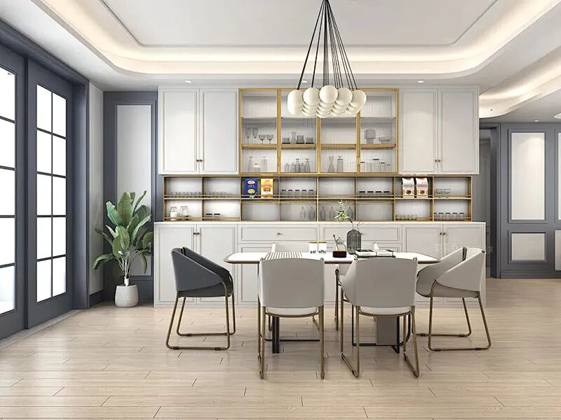 153㎡的绝美轻奢简欧风，朋友参观完不想走了！