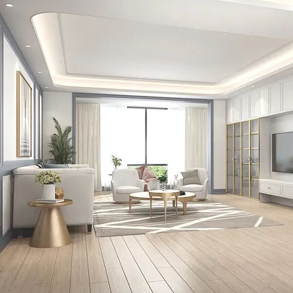 153㎡的绝美轻奢简欧风，朋友参观完不想走了！