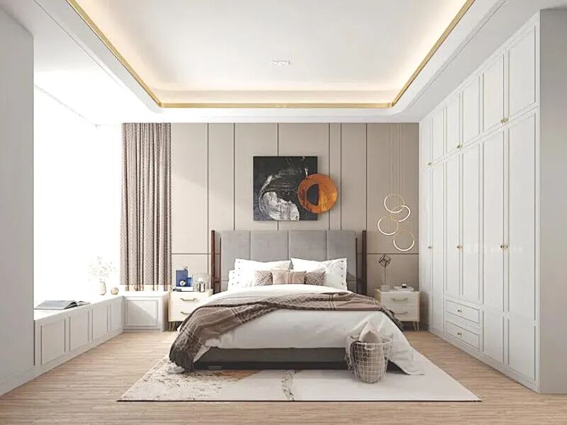 153㎡的绝美轻奢简欧风，朋友参观完不想走了！