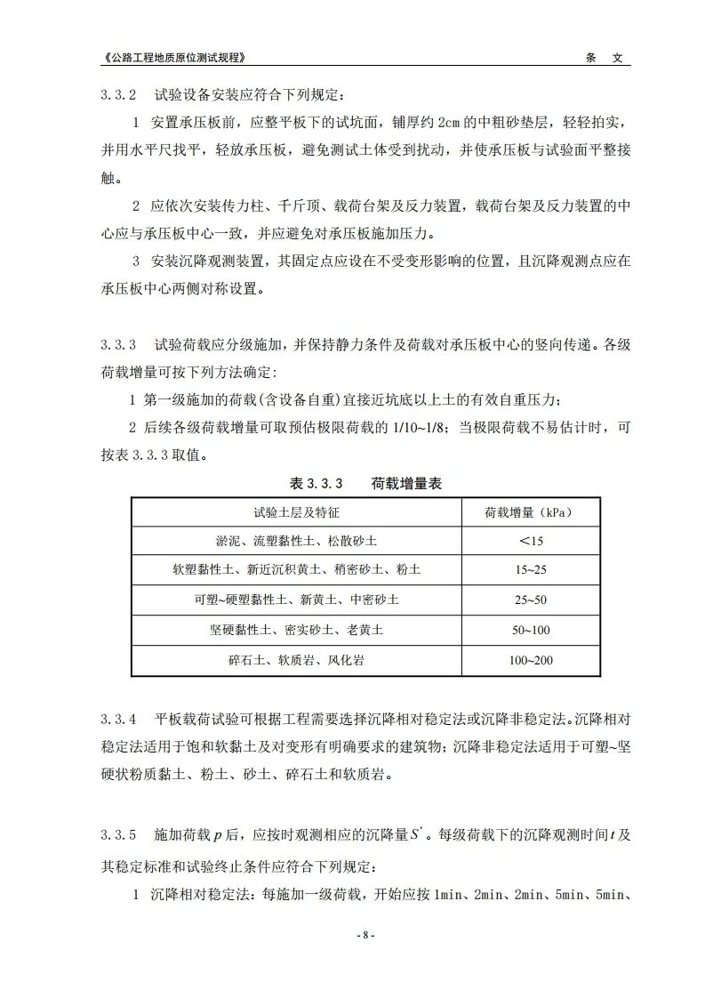 新规程：公路工程地质原位测试规程2021版发布的图14
