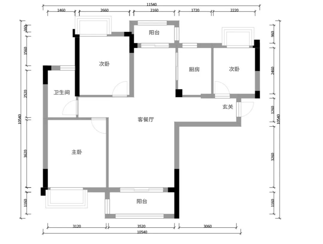 小户型小平米简约风~