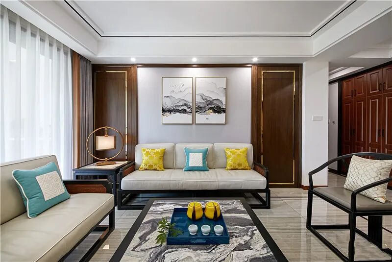 110平轻奢新中式~