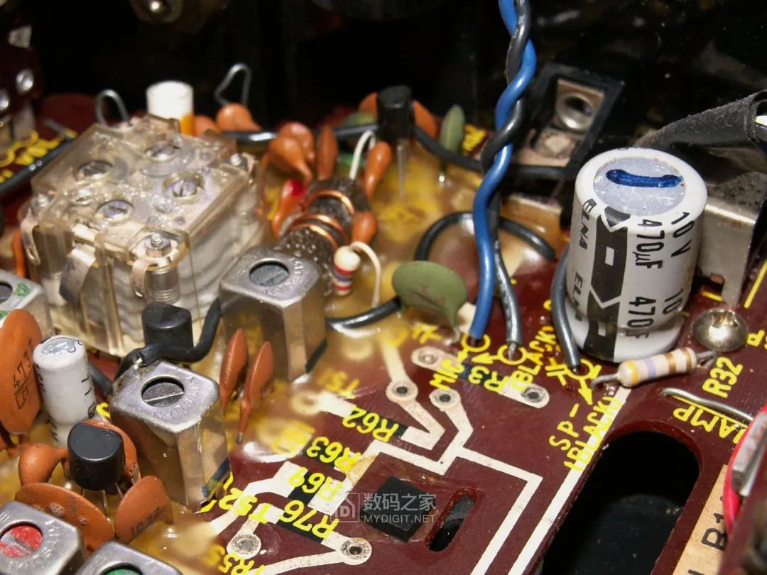 拆解松下老古董收录机，分析50年前的电路设计的图39