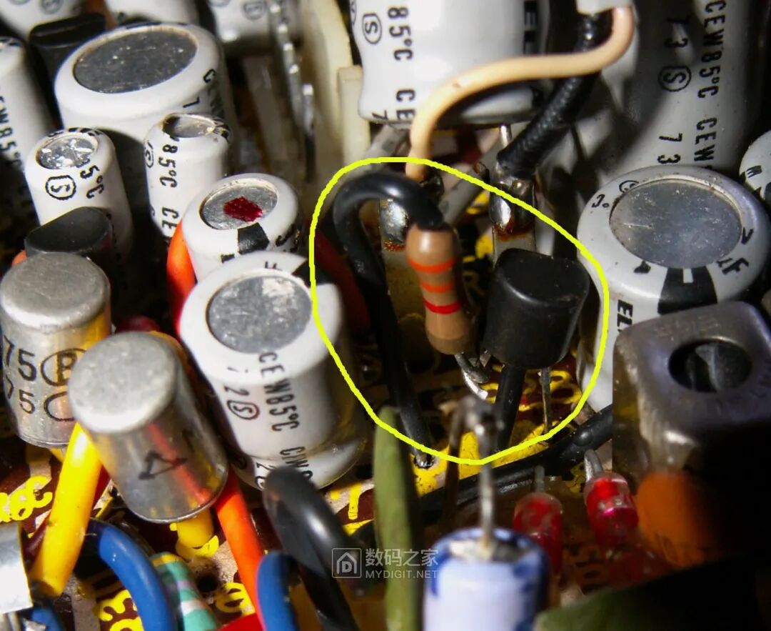 拆解松下老古董收录机，分析50年前的电路设计的图57