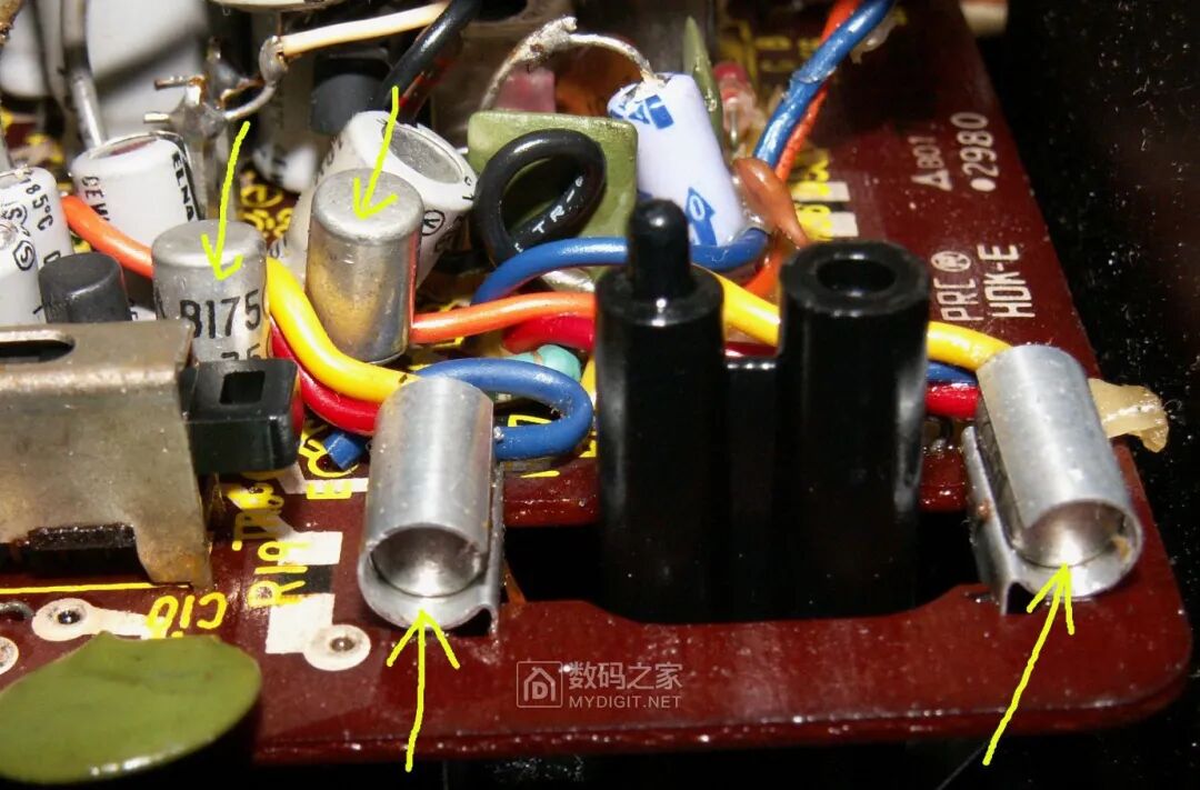 拆解松下老古董收录机，分析50年前的电路设计的图48