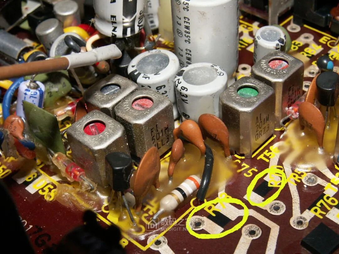 拆解松下老古董收录机，分析50年前的电路设计的图42