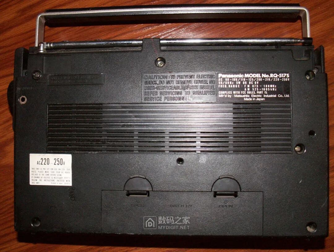 拆解松下老古董收录机，分析50年前的电路设计的图2