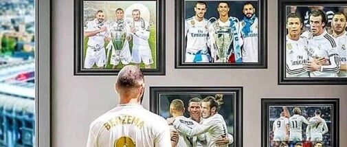 曾经的BBC，只剩下本泽马一个人了……