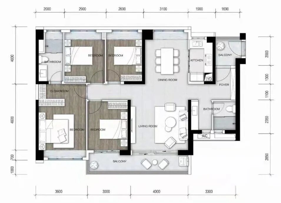 亚运城天珑三房总价240万！你觉得能买吗？