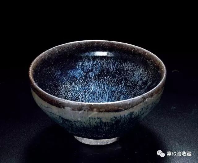 中国 宋代建窯 窯変 油滴天目茶碗 V R3953